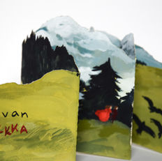 Marianna Bruno artist art book Ivan polkka illustrator author visual painting