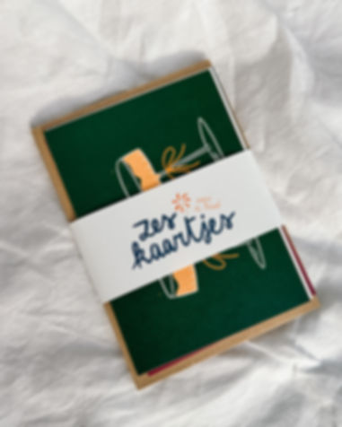 Bundel nieuwjaarskaarten