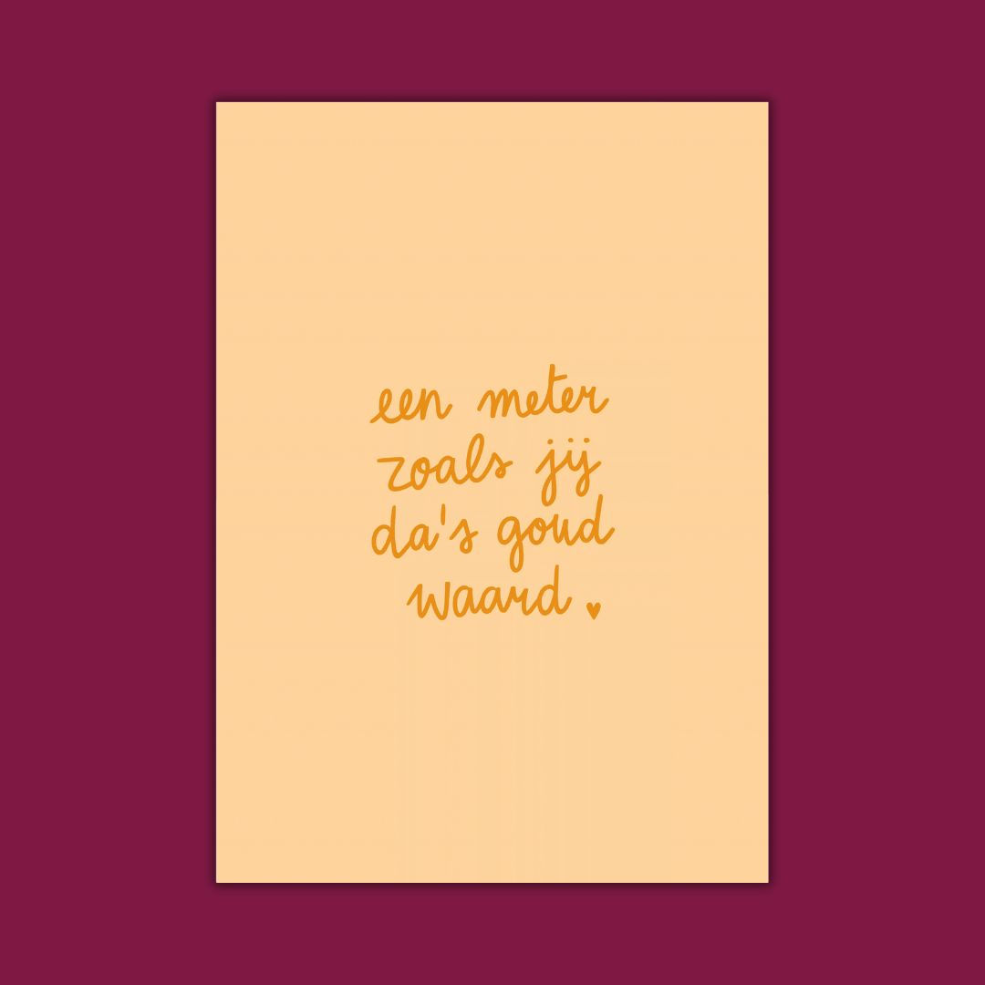 Meter van goud