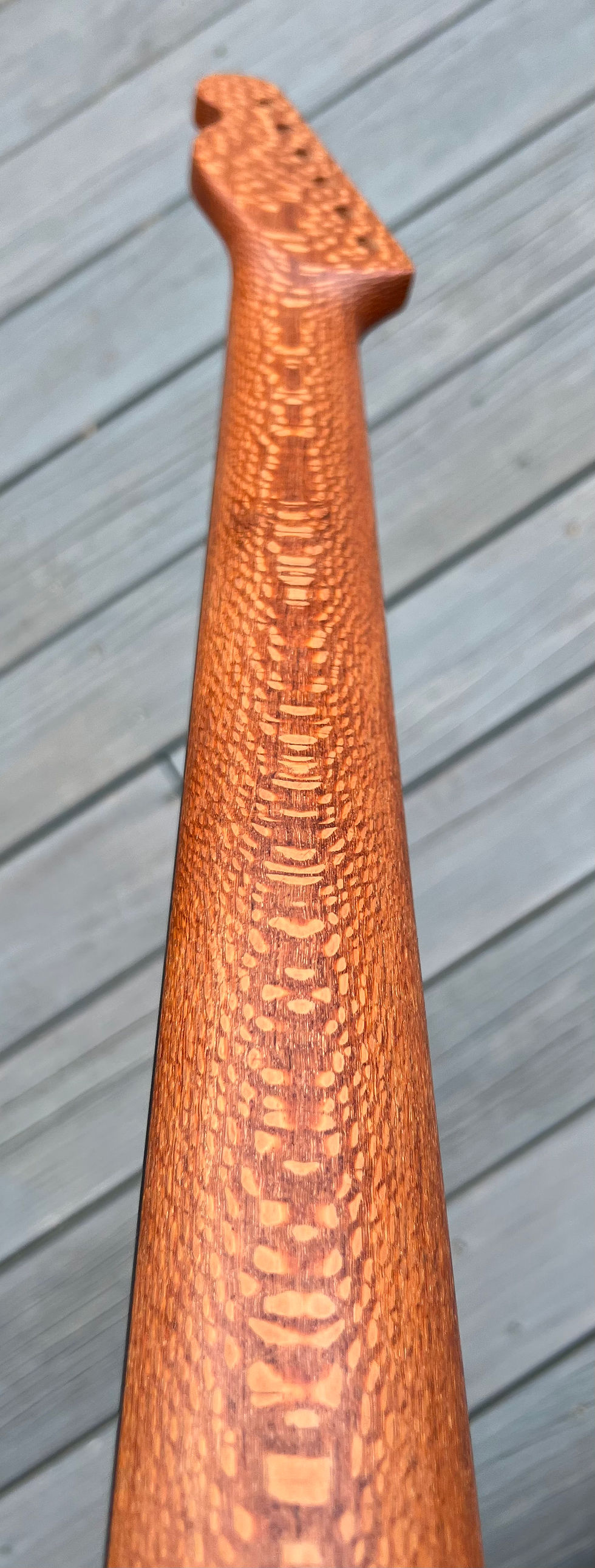 Thumbnail: Parklane Guitar Neck Lacewood Black Ebony Kick Ass Looking Neck
