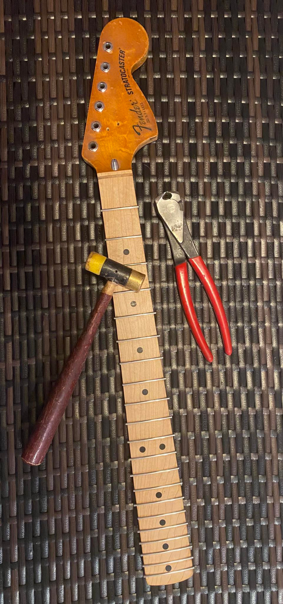 Parklane Guitars Custom Necks Pro Level, Crown and Polish Add-On