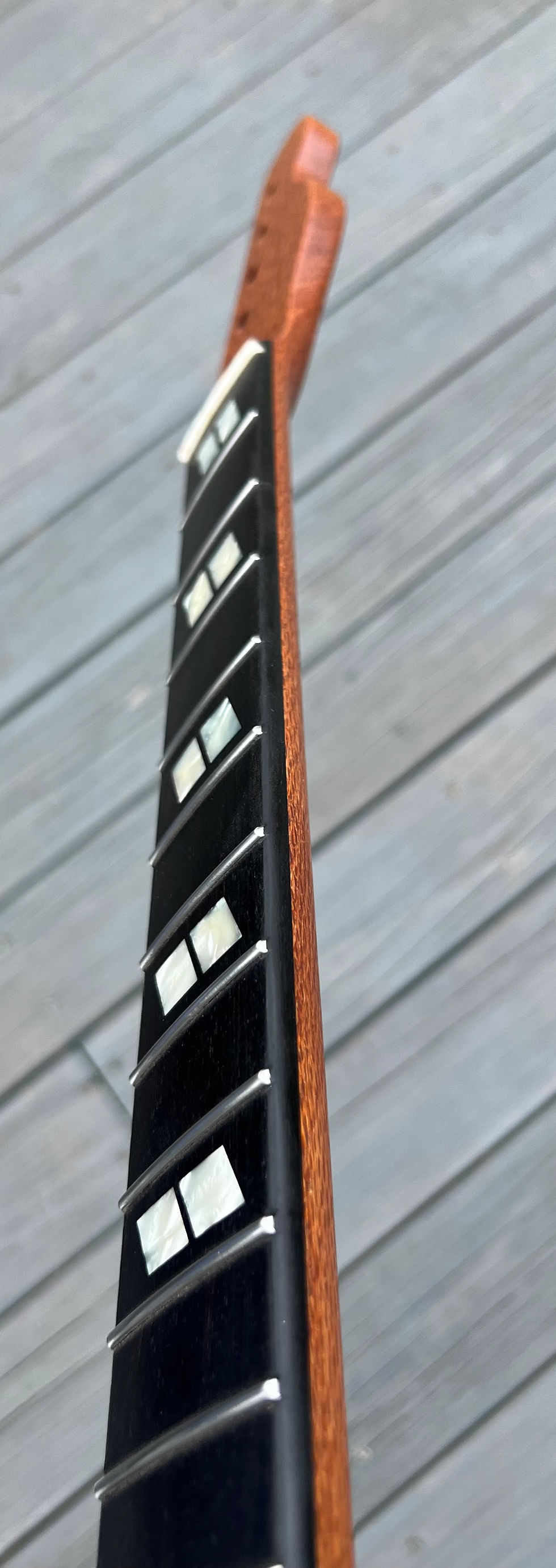 Thumbnail: Parklane Guitar Neck Lacewood Black Ebony Kick Ass Looking Neck