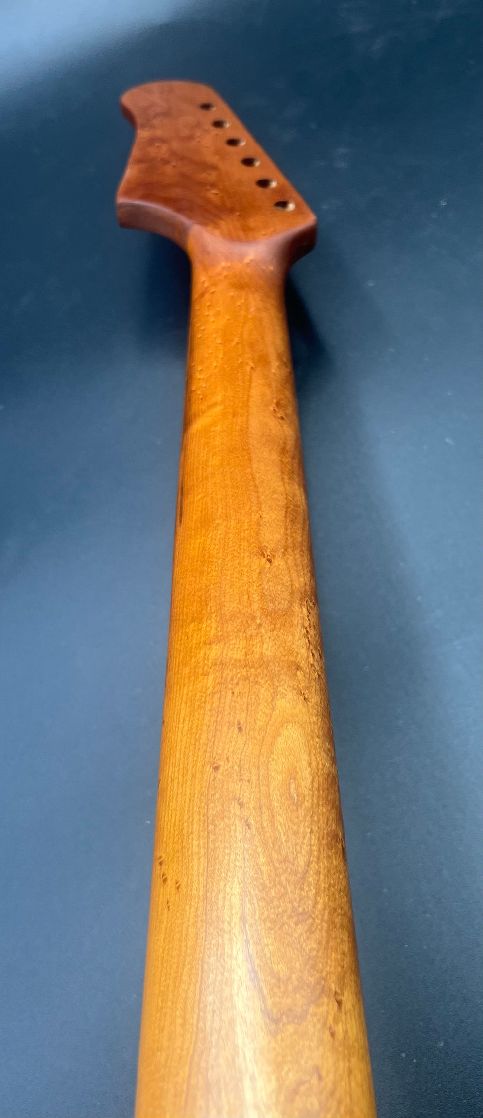 Thumbnail: Custom Stripper Inlay / Bone Nut Installed /In Stock Guitar Necks / #PL-60290