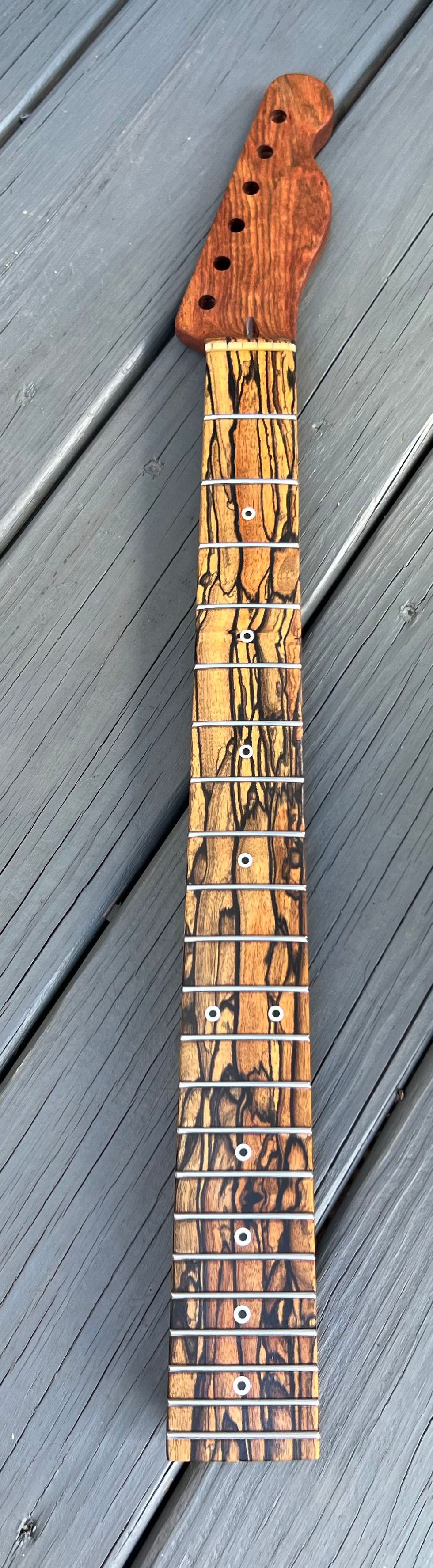 Thumbnail: Parklane Guitar Neck Custom Shop Caribbean Rosewood Pale moon  Ebony