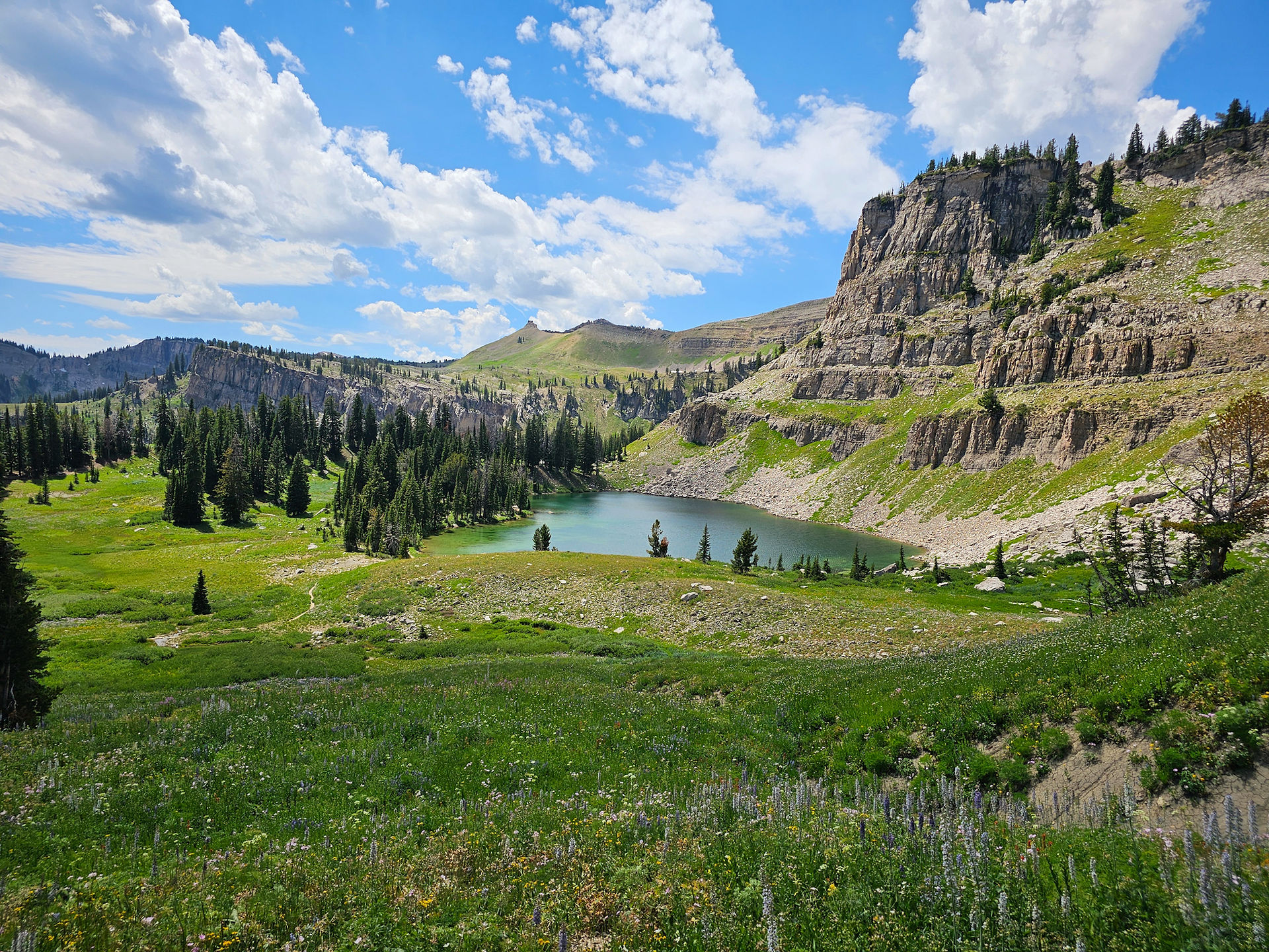 Marion Lake Teton Crest Trail