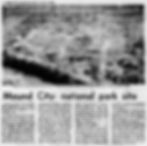Mound City death mask mound article