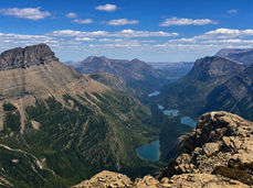 Swiftcurrent Mountain Glacier National Park
