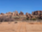 Devil's Lane Road Canyonlands