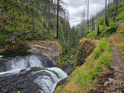 Twister Falls Columbia River Gorge