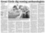 Hopewell Mound Group newspaper article
