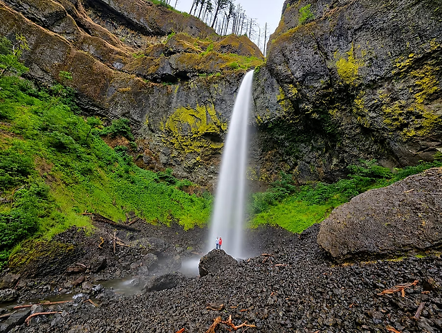 Elowah Falls Columbia River Gorge
