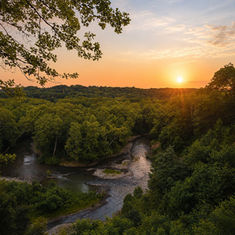 Oxbow Overlook Cascade Valley Metro Park