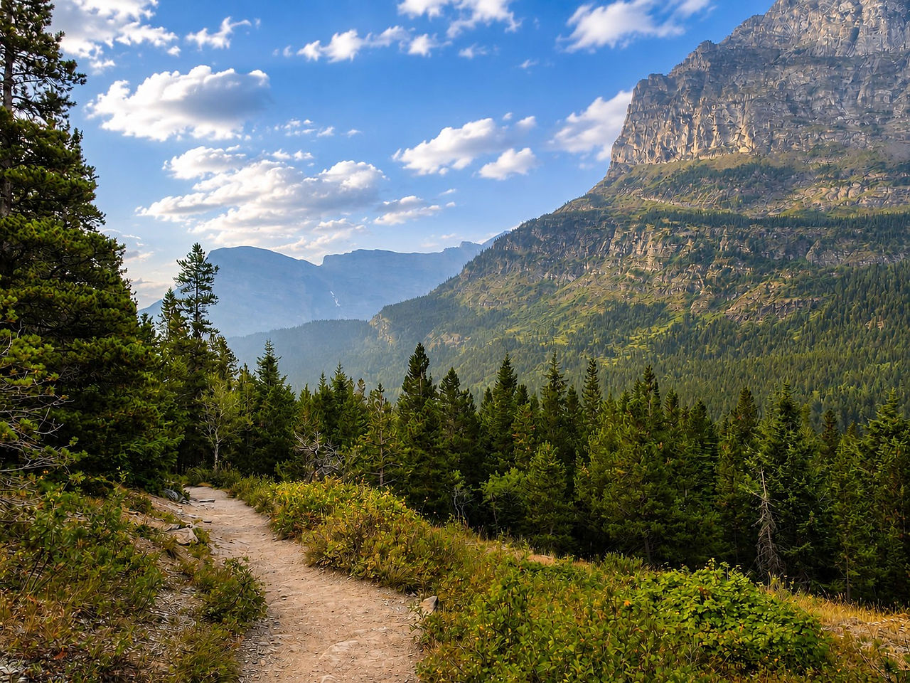 Swiftcurrent Pass Trail