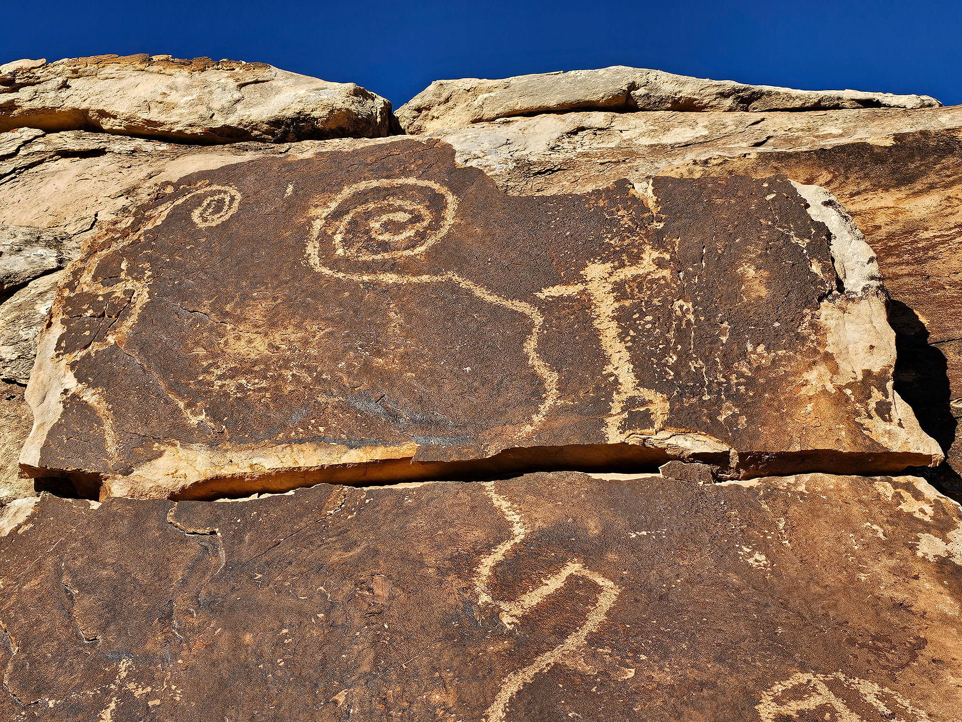 DA Vinci Petroglyph Panel 