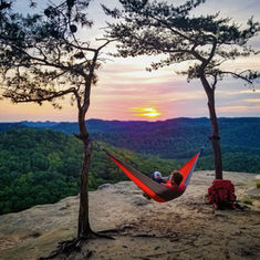 Auxier Ridge sunset Red River Gorge