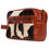 Thumbnail: Cowhide Leather Toiletry Bag