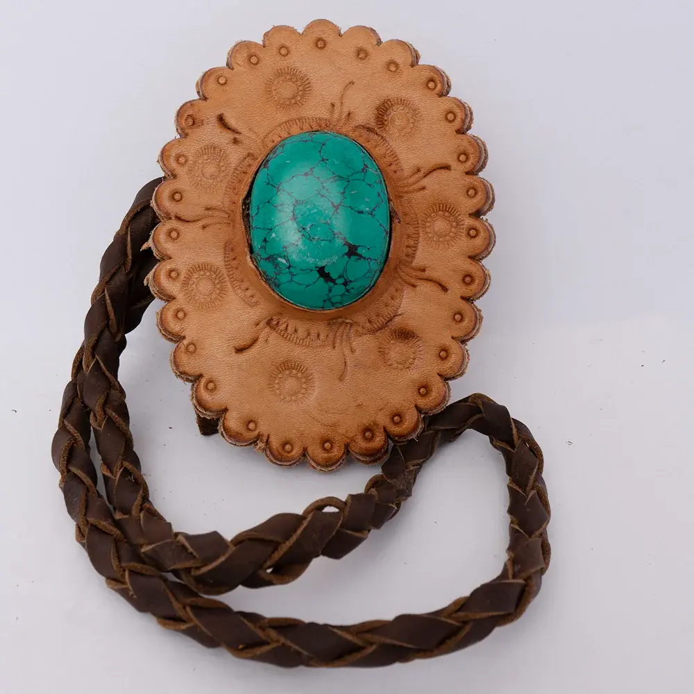 Braided Genuine Leather Necklace