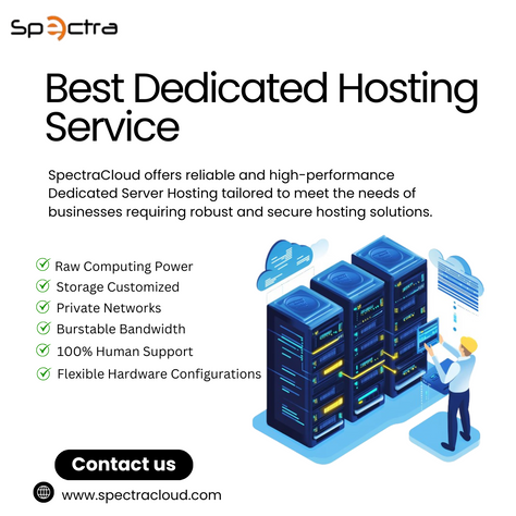 How SpectraCloud Dedicated Server Hosting Services Can Boost Your Website Performance