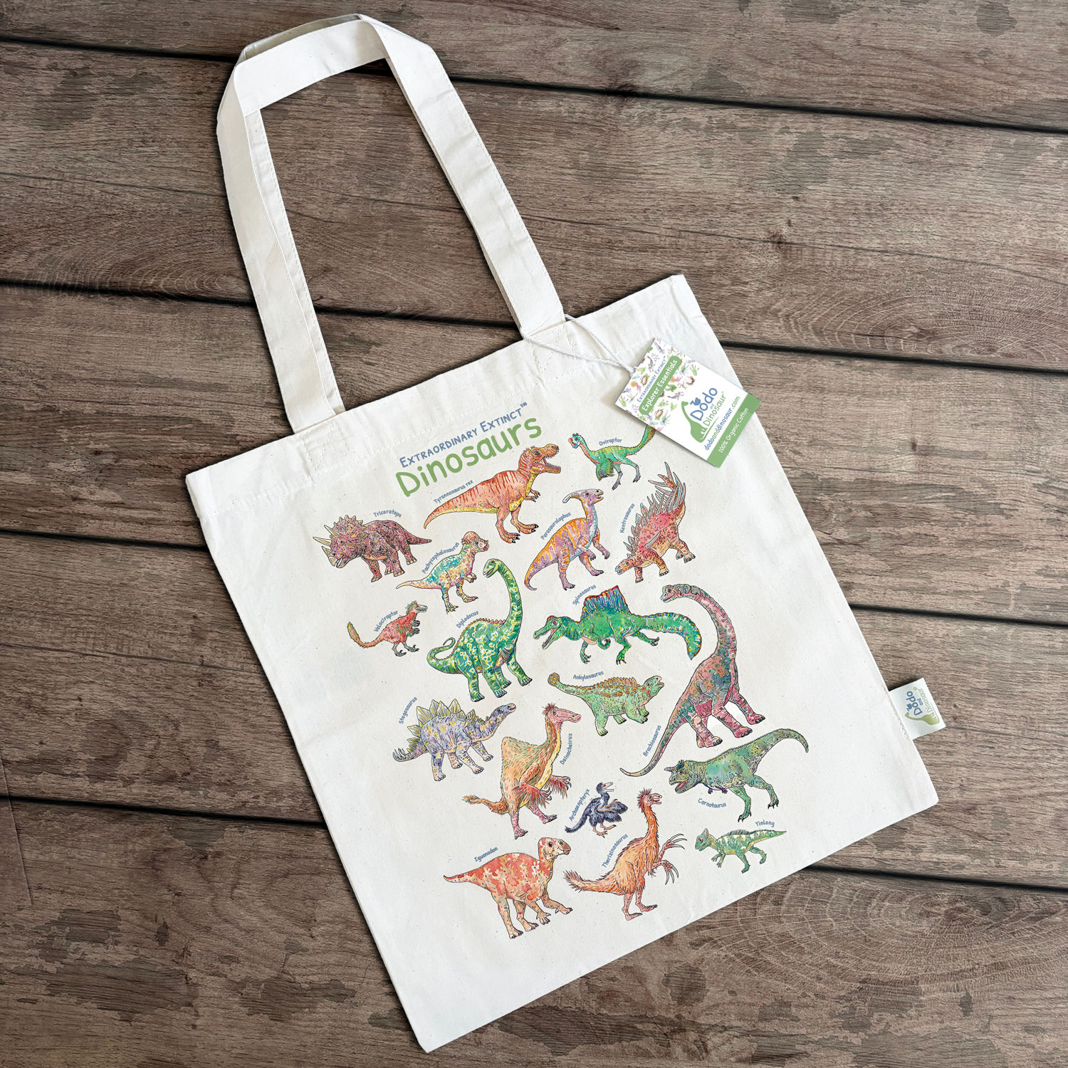 Dinosaur Tote Bag