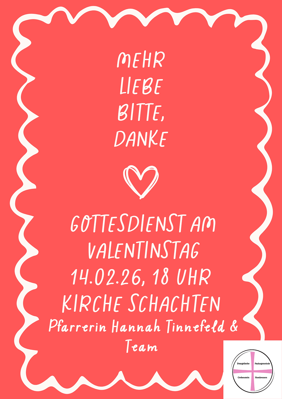 Gottesdienst am Valentinstag