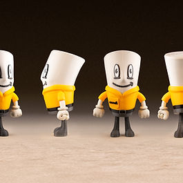 Comfi mannetje scale model