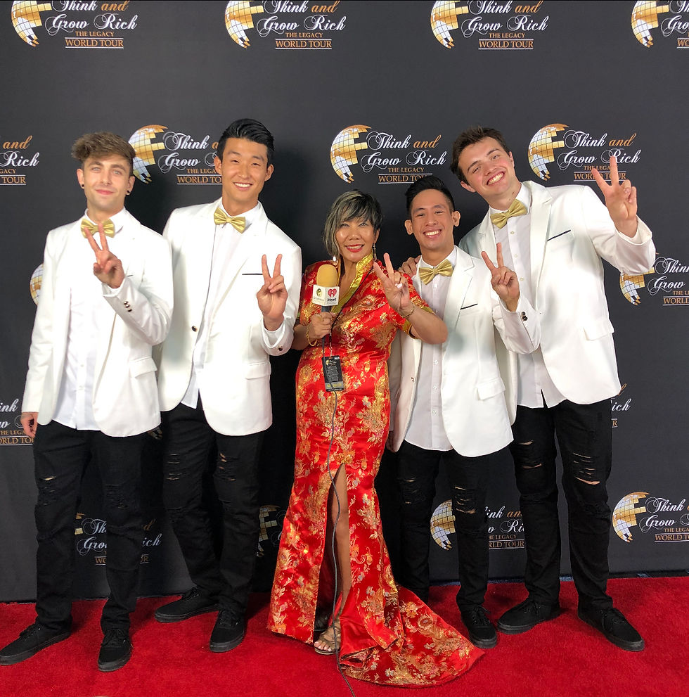 Poreotics Dance Crew and Dr. Marissa
