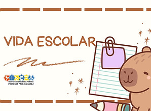 Etiqueta Escolar Capibara Kawaii Ilustración Divertido Marrón.jpg