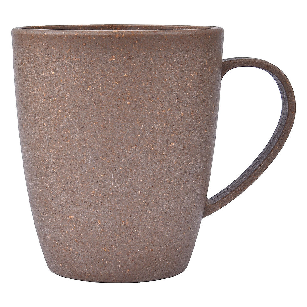 Thumbnail: Wheat Fibre Cup (400ml)  - Natura | D310