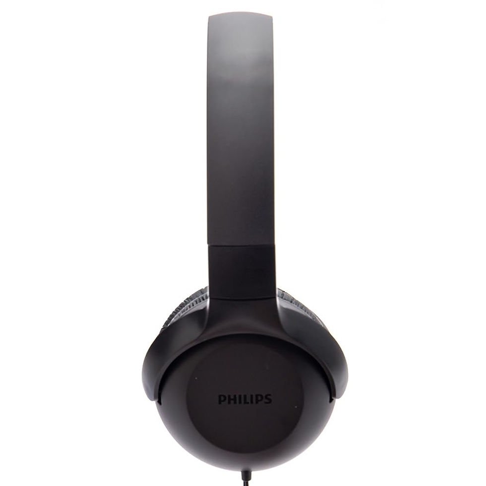 Thumbnail: PHILIPS|Wired On Ear Headphones with Mic|TAUH201BK/00 | D1702 | MRP Rs. 1990
