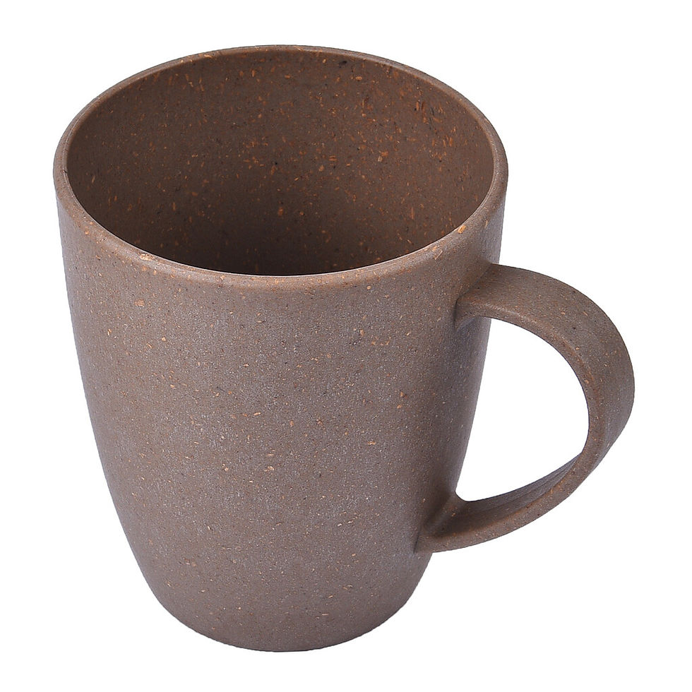 Thumbnail: Wheat Fibre Cup (400ml)  - Natura | D310