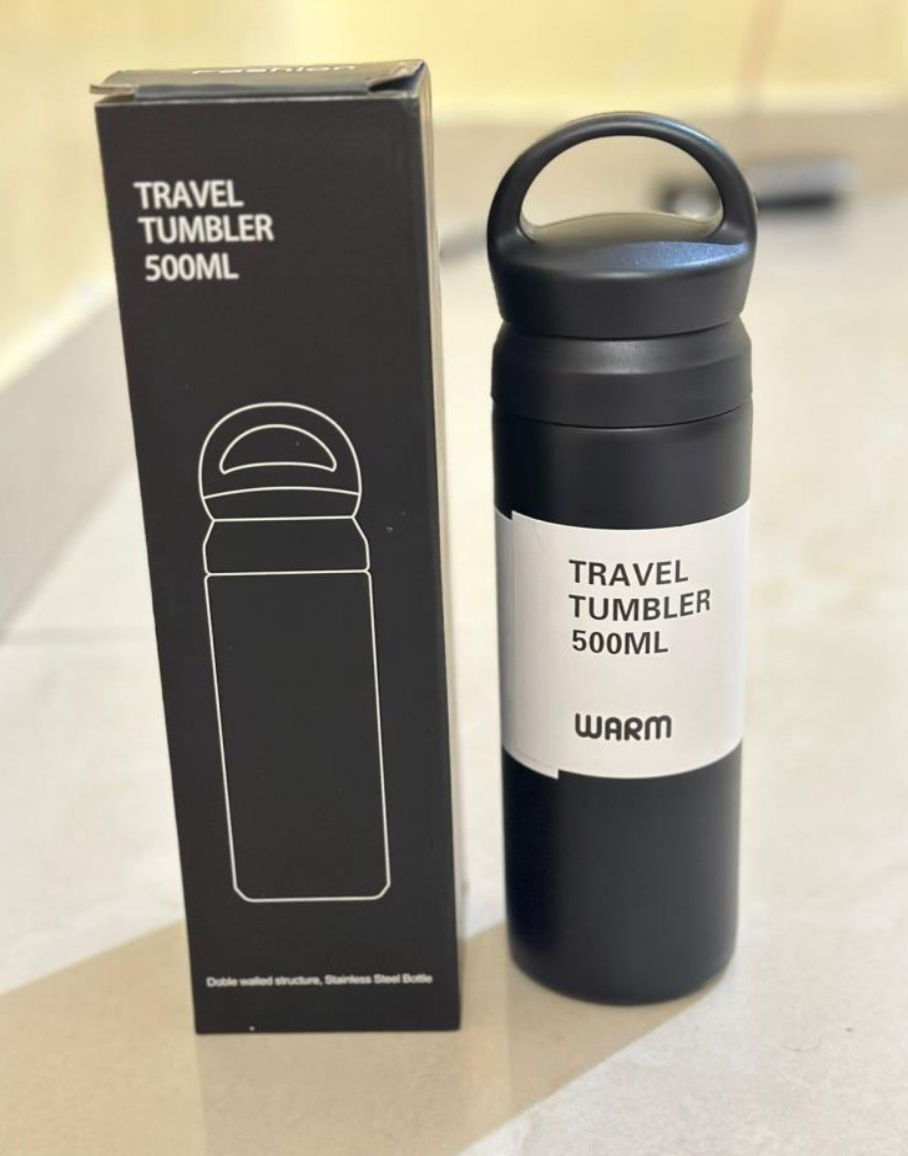 Thumbnail: Travel Tumbler |   JST  | Stainless Steel |  NE 24  |  D380