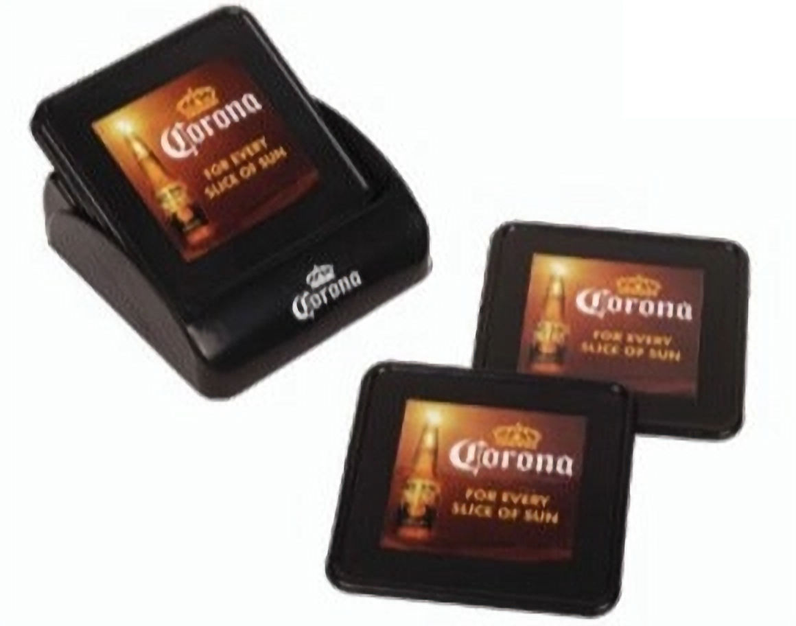 Plastic Coaster With Plastic Container
Set Of 5 Coasters