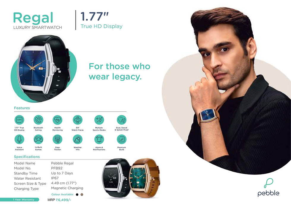Thumbnail: Smartwatch | PEBBLE | PFB92 | D4237