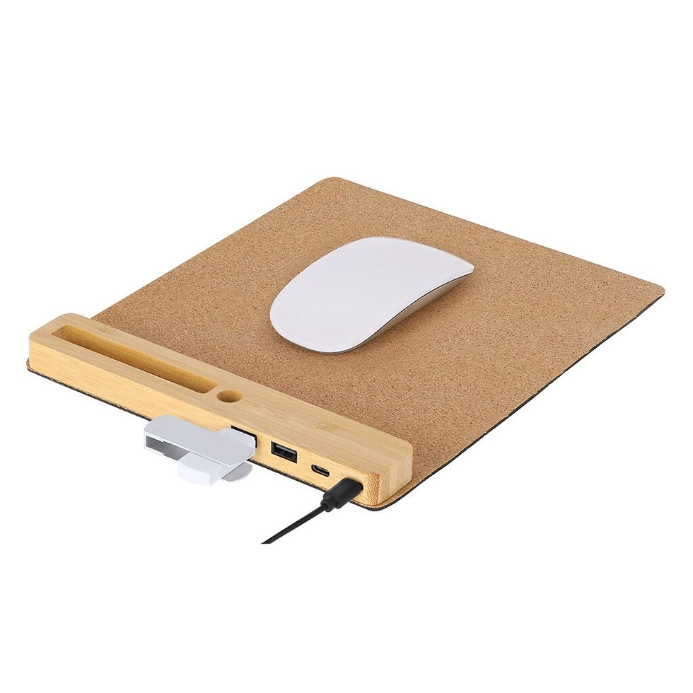 Thumbnail: Mousepad With Usb Hub - Antiskid | UGEAR | UG-GC41 | D610