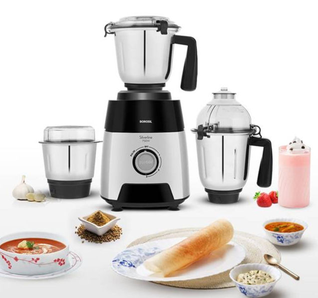Thumbnail: Borosil Silverline Mixer Grinder (Rs.2001 - Rs.5000)