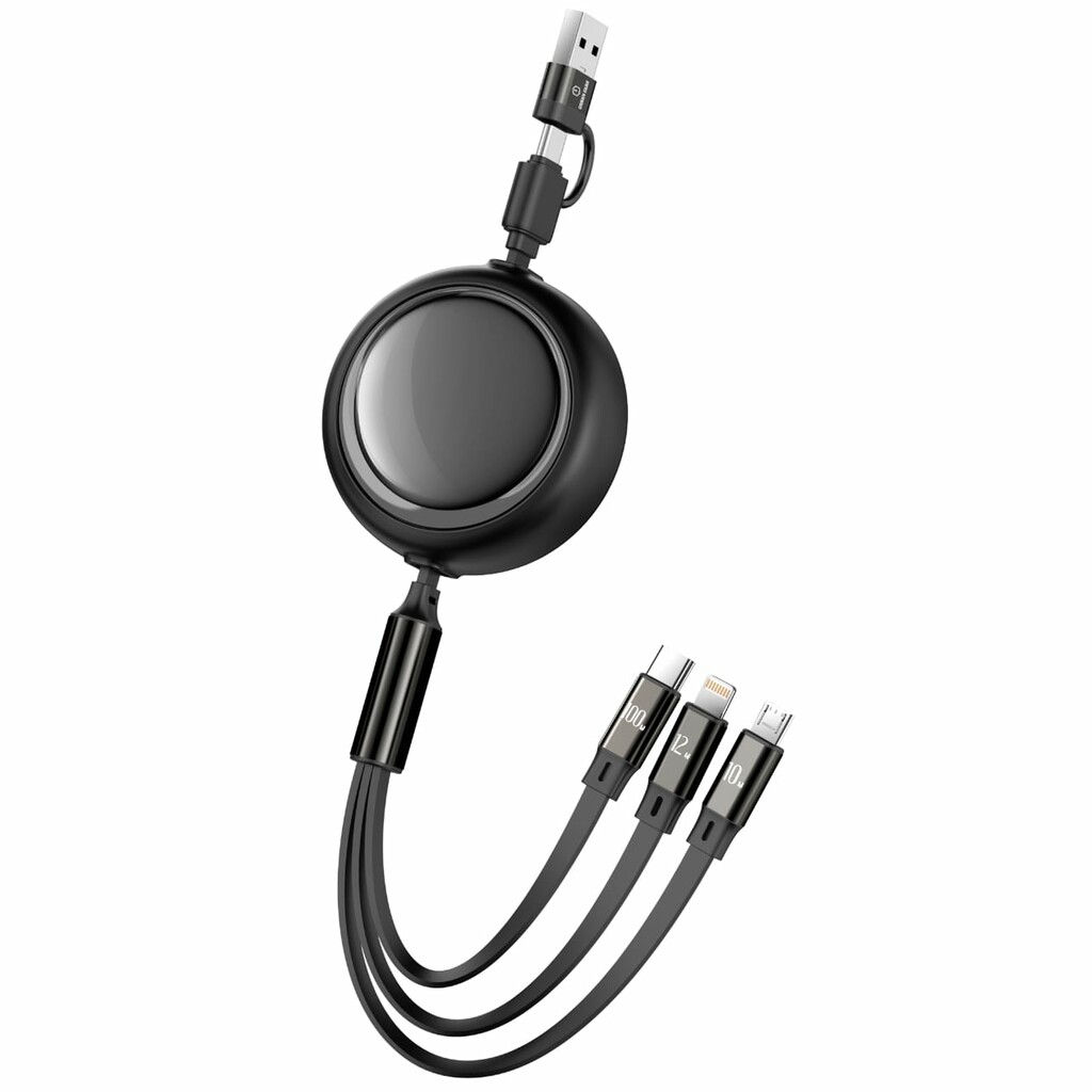 3-in-1 Fast Charging Cable (100W) - Yoyo Bolt