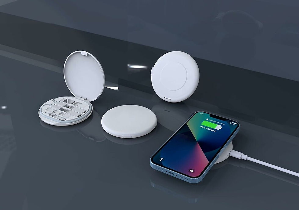 Thumbnail: Cable Kit + 15W Wireless Charger - Powermate | UGEAR | UG-GC43 | D650