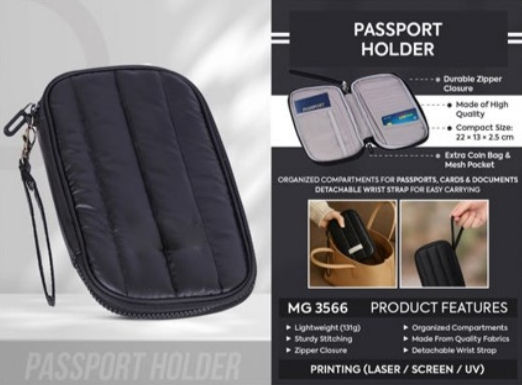 Thumbnail: Passport Holder & Travel Wallet | MGCH | 3033 | D460