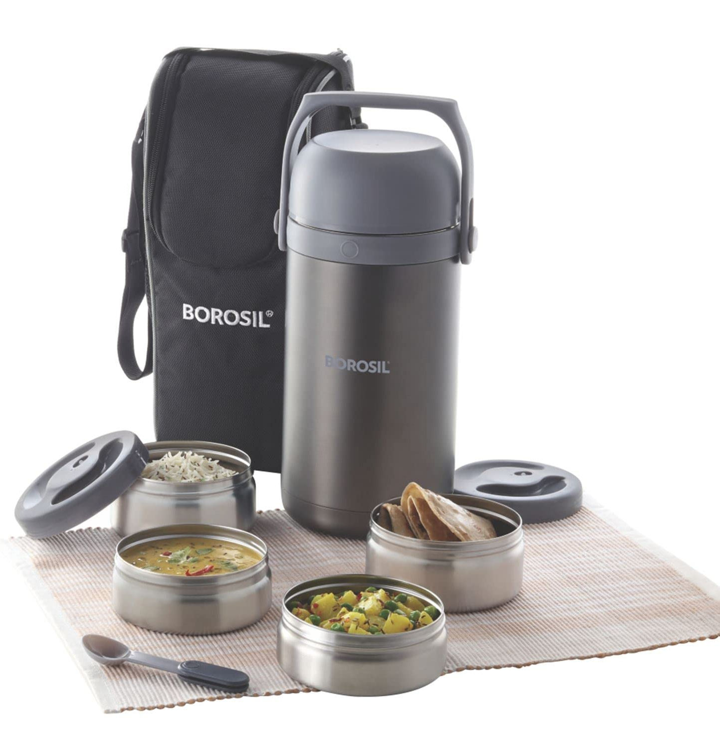 Lunch Boxes & Tiffin | BOROSIL | Borosil 6 | D2865.1