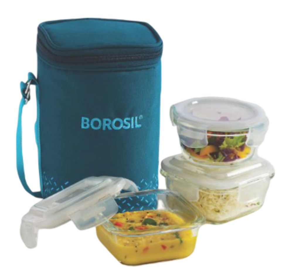 Lunch Boxes & Tiffin | BOROSIL | Borosil 15 | D945.28