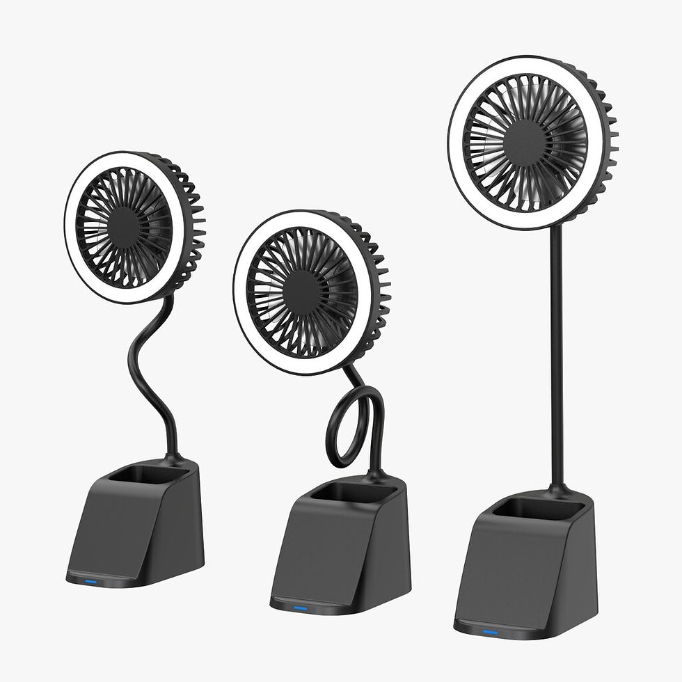 Thumbnail: Multi-Function Desk Lamp (15W - wireless Charger lamp) - Tornado