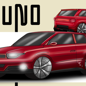 Conceito do Fiat Uno 2026