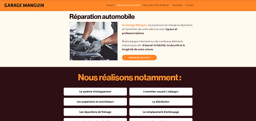 garage manguin - réparation -2