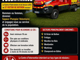 Recherche- Sapeurs- Pompiers- Volontaires