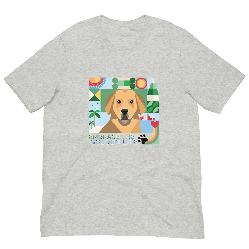 Thumbnail: Golden Life Unisex t-shirt