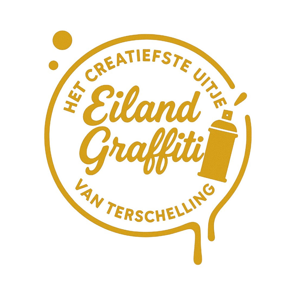 Logo graffiti eilandgraffiti uitje kinderen Terschelling
