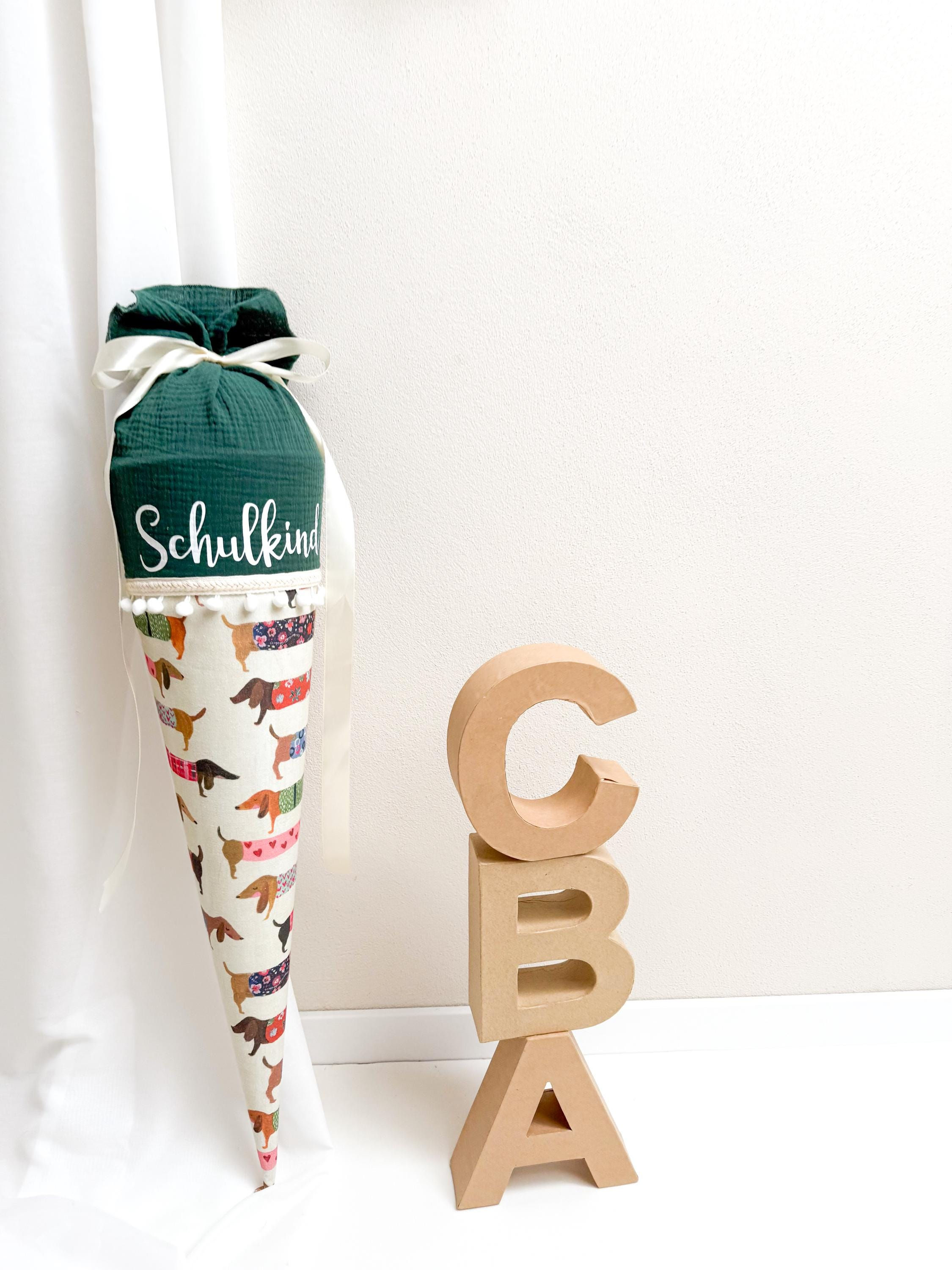 Schultüte / Zuckertüte Dackel