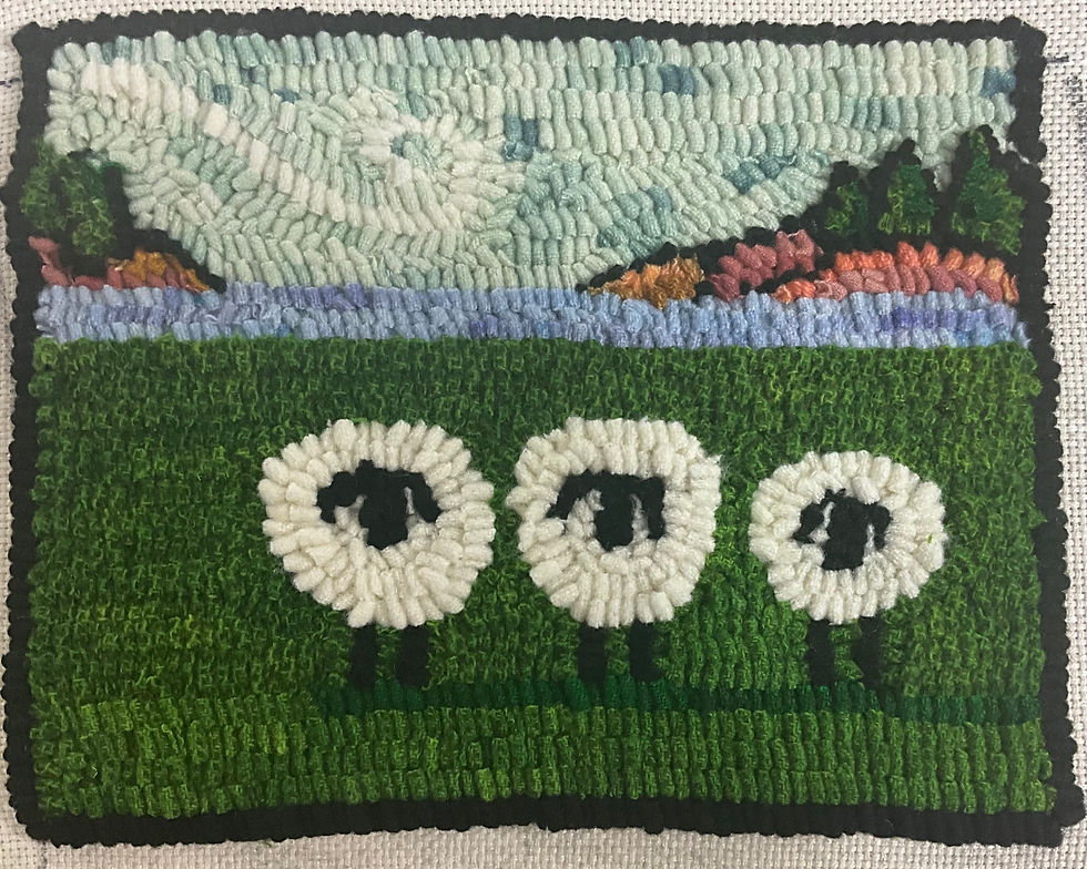 3 Sheep, 2 Islands