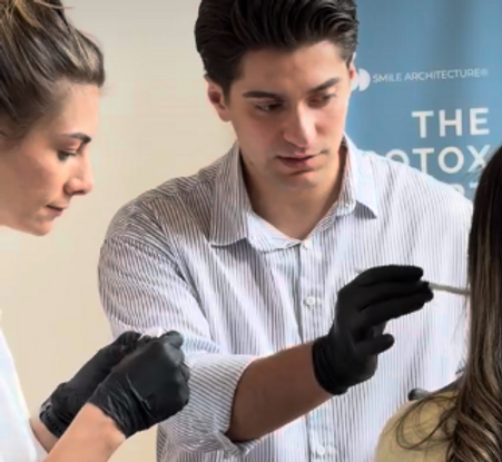 Botox Fortbildung mit praktischer Demonstration