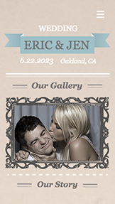 Se alle skabeloner hjemmesideskabeloner – Moderne forlovelse